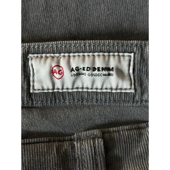 Adriano Goldschmied AG The Farrah High Waist corduroy Jeans gray size 32 - Picture 6 of 8